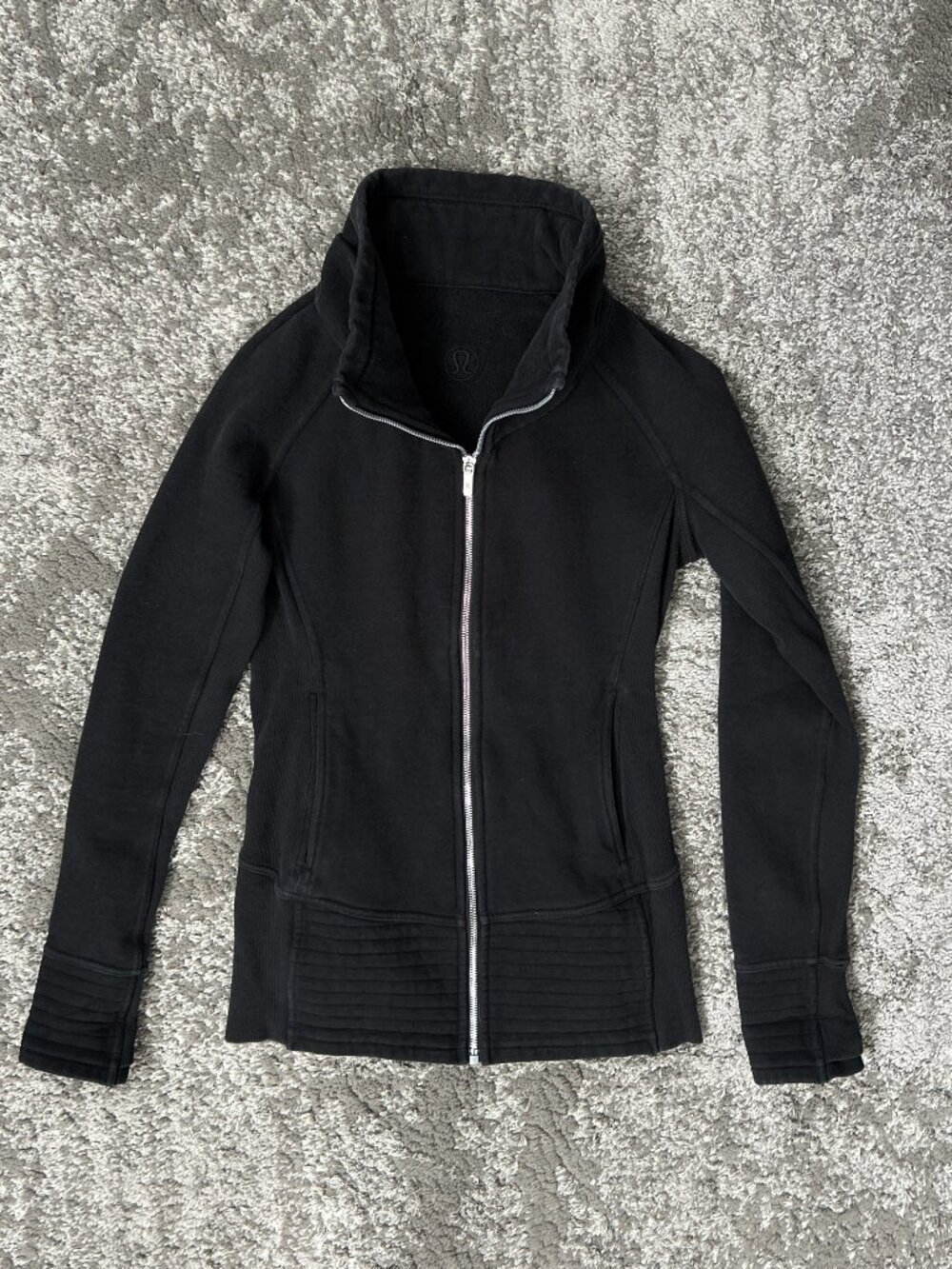 Womens Black Lululemon Radiant Jacket II Size 6
